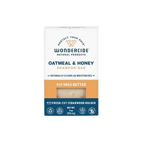 Wondercide Oatmeal and Honey Shampoo Bar for Dogs and Cats