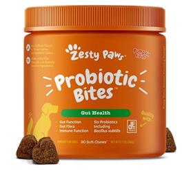 Zesty Paws Probiotic Bites Soft Chews