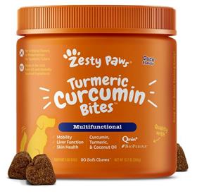 Zesty Paws Turmeric Curcumin Bites