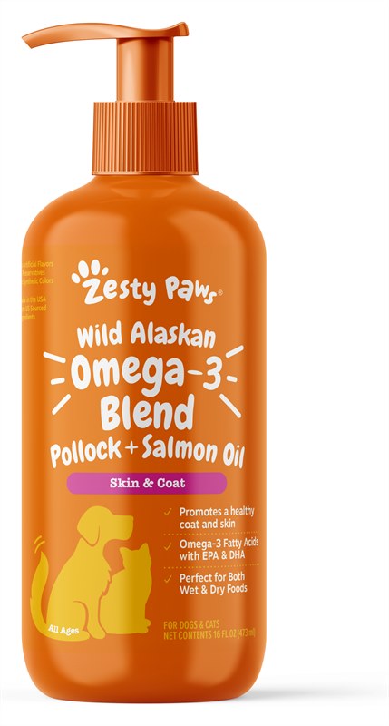 Zesty Paws Wild Alaskan Salmon Oil