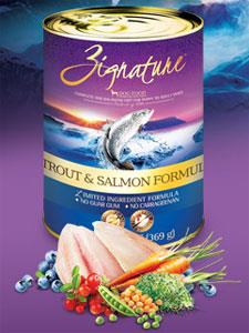 Zignature Dog Can Trout and Salmon