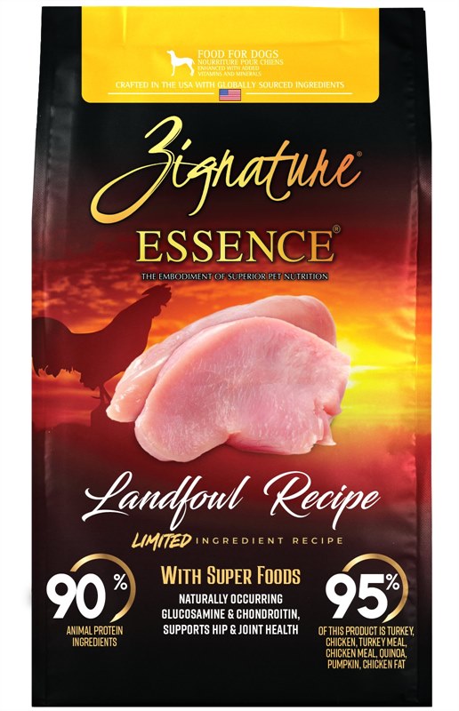 Zignature Essence Dog Dry LIR Landfowl