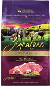 Zignature Goat Formula Dry Food