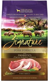 Zignature Pork Formula Dry Food