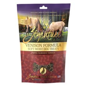 Zignature Venison Flavored Soft Moist Dog Treats