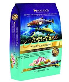 Zignature Whitefish Limited Ingredient Formula Grain Free Dry Dog Food