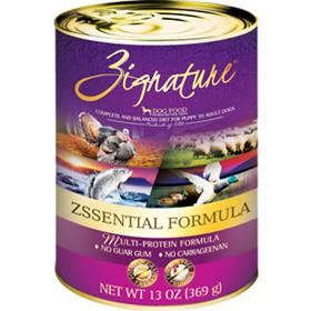 Zignature Dog Can Zssentials