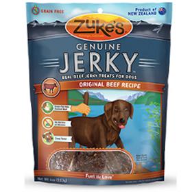 Zukes Genuine Jerky Original Beef Recipe Dog Treats