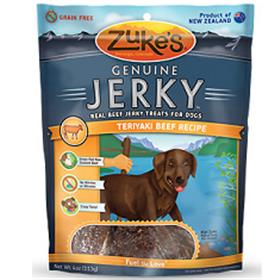 Zukes Genuine Jerky Teriyaki Beef Recipe Dog Treats